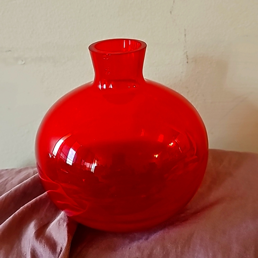 Vintage Red Art Deco